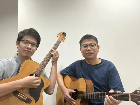 江僑晃學員與老師