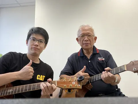 陳玉欽學員與老師